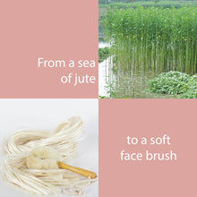 Load image into Gallery viewer, Ethical Global - Dry Face Brush - Soft Jute, All Natural