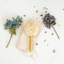 Load image into Gallery viewer, Ethical Global - Dry Face Brush - Soft Jute, All Natural