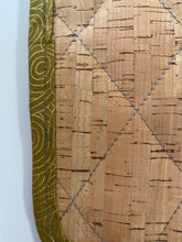 Load image into Gallery viewer, Alma Boheme Handmade - Meadowmere Cork and Cotton Potholder (no pocket)