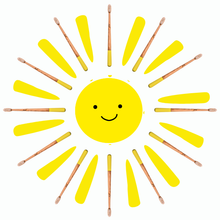 Load image into Gallery viewer, Truthbrush LLC - Sunshine Yellow Tiny Truthbrush with soft bristles