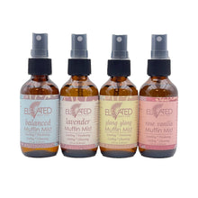Load image into Gallery viewer, Taylor's Naturals - ELEVATED * Muffin Mist Natural Feminine Spray - Glass Bottle: Rose Vanilla