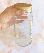 Load image into Gallery viewer, Wide Mouth Bamboo Mason Jar Lids