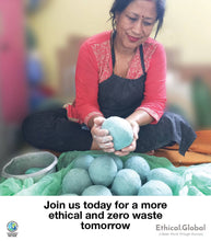 Load image into Gallery viewer, Ethical Global - Solid Colors - 100% Wool Dryer Balls - W.F.T.O. Certified : Rose
