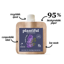 Load image into Gallery viewer, Plantiful Clean - Multisurface Cleaner Concentrated Refill: Basil &amp; Lime
