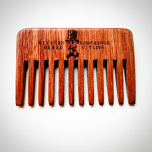 Load image into Gallery viewer, Half Ounce Cosmetics - The Revered Beard Pompadour Streaker Comb
