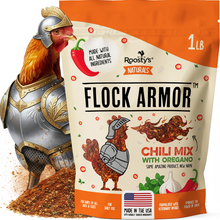 Load image into Gallery viewer, Roosty's - Flock Armor | Daily Chicken Dewormer | Flock Gut Support: 3-7 Birds (1lb supply)
