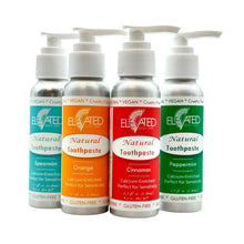 Load image into Gallery viewer, Taylor's Naturals - ELEVATED - Xylitol Natural Toothpaste - w/ PUMP: Orange
