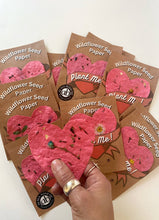 Load image into Gallery viewer, Alma Boheme Handmade - Seeded Wildflower Paper Heart
