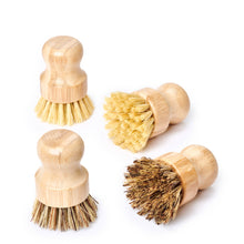 Load image into Gallery viewer, Desesh - Bamboo Handle-less Dish Scrubbing Brush (Plastic Free)
