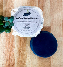 Load image into Gallery viewer, Two Tree Soaps - Activated Charcoal Face Soap
