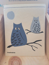 Load image into Gallery viewer, Three Bluebirds Swedish Dishcloths

