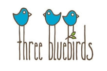 Load image into Gallery viewer, Three Bluebirds Swedish Dishcloths
