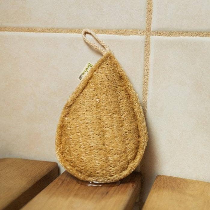 Bamboo Switch - Large Exfoliating Loofah | Teardrop