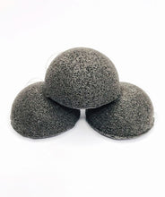 Load image into Gallery viewer, Konjac Sponge Biodegradable - Charcoal | Eco Friendly Gift | Zero Waste | Vegan
