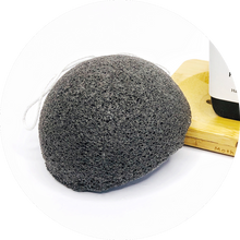 Load image into Gallery viewer, Konjac Sponge Biodegradable - Charcoal | Eco Friendly Gift | Zero Waste | Vegan
