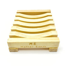Load image into Gallery viewer, Natural wood bamboo soap dish | Eco-Friendly | Zero Waste
