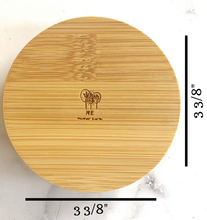Load image into Gallery viewer, WIDE Solid Bamboo Mason Jar Lids

