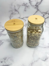 Load image into Gallery viewer, Standard SOLID Bamboo Mason Jar Lids
